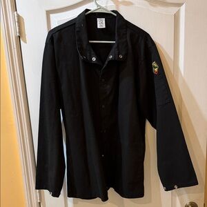 Men's Black Shirt Jacket